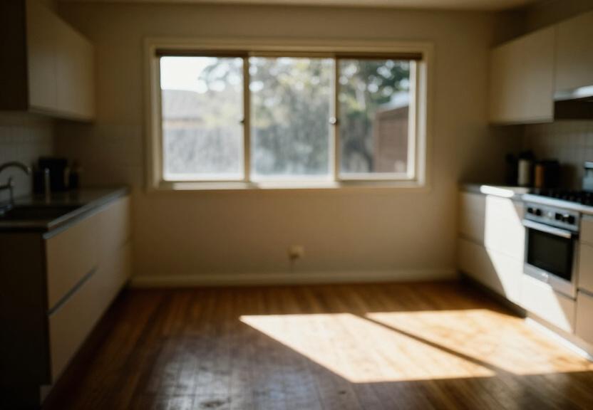 Clean kitchen after pest control treatment